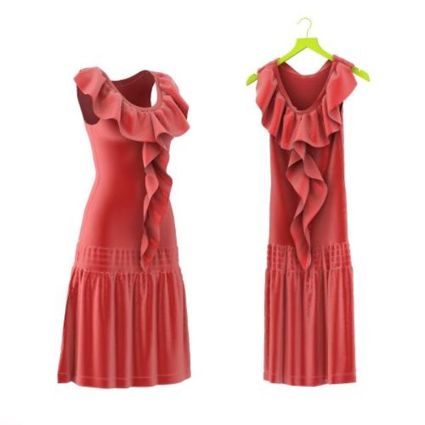 Dress 3D Model - دانلود مدل سه بعدی لباس زنونه مجلسی - آبجکت سه بعدی لباس زنونه مجلسی - دانلود مدل سه بعدی fbx - دانلود مدل سه بعدی obj -Dress 3d model - Dress 3d Object - Dress OBJ 3d models - Dress FBX 3d Models - 